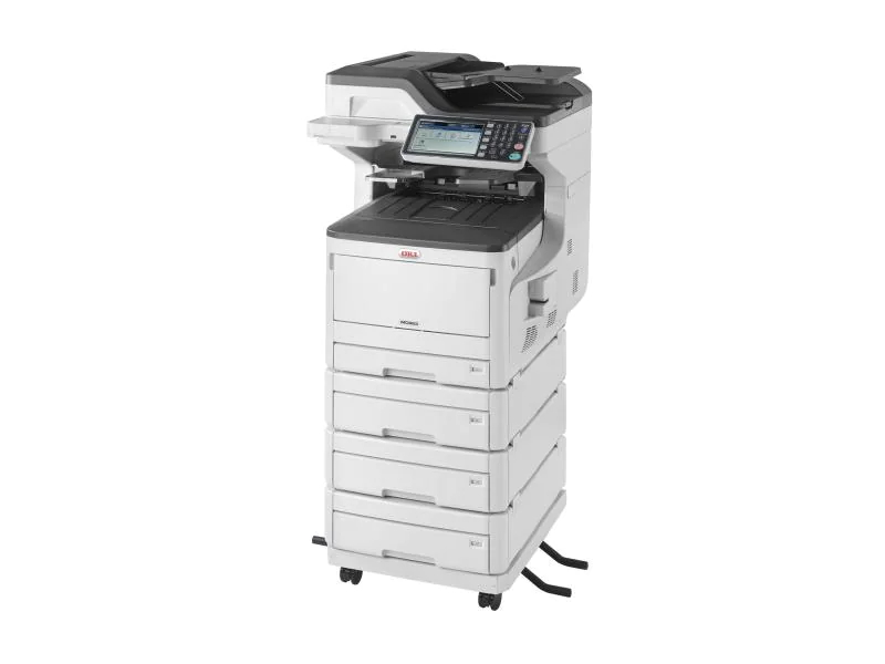 OKI MC883dnv, Farblaser Drucker, A3, 35 Seiten pro Minute, Drucken, Scannen, Kopieren, Fax, Duplex