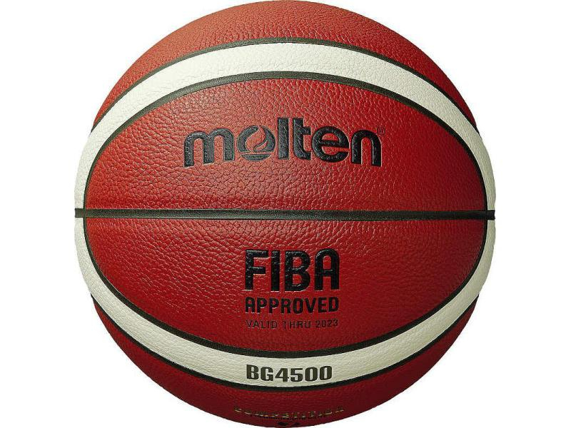 Molten Basketball BG4500, Einsatzgebiet: Indoor, Ballgrösse: 7, Farbe: Hellbraun, Braun, Sportart: Basketball