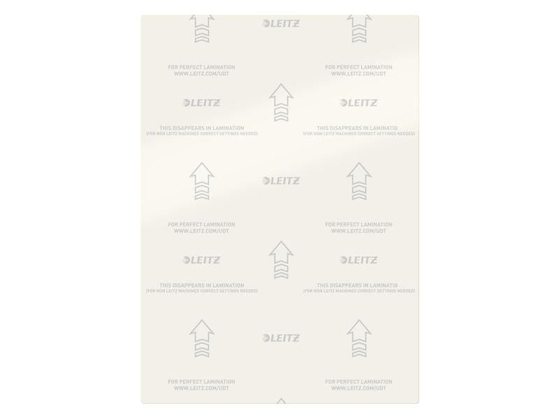 Leitz Laminierfolie Premium A4, 80 µm, 25 Stück, Glänzend