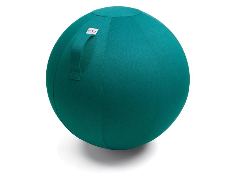 VLUV Sitzball Leiv Dark Petrol, Ø 60-65 cm, Natürlich Leben: Keine Besonderheiten, Umweltzertifikate: Keine Zertifizierung, Breite: 65 cm, Höhe: 65 cm, Tiefe: 65 cm, Material: Polyester