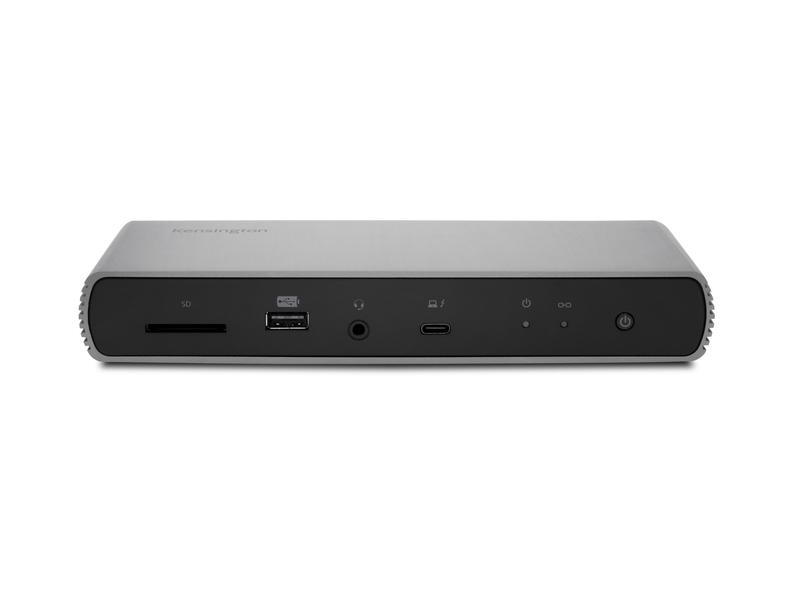 Kensington Dockingstation SD5700T Thunderbolt 4 Dual 4K, Ladefunktion: Ja, Dockinganschluss: Thunderbolt 4, Kompatible Hersteller: Universal, Vesa-Bohrung vorhanden: Ja