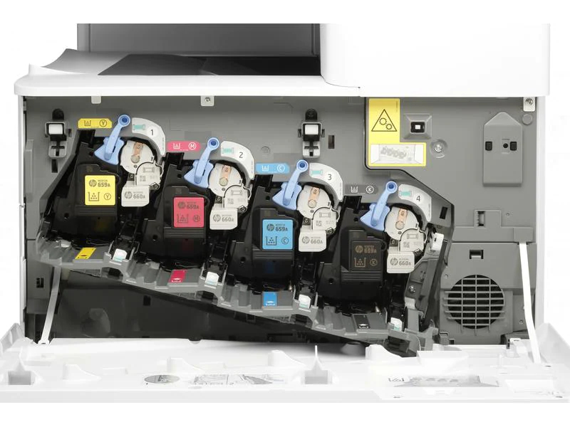 Hewlett-Packard HP LaserJet Enterprise MFP M776dn, Farblaser Drucker, A3, 46 Seiten pro Minute, Drucken, Scannen, Kopieren, Duplex