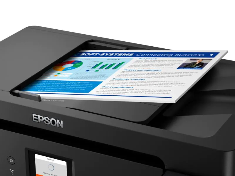 Epson Multifunktionsdrucker EcoTank ET-15000, Farbe Tintenstrahl Drucker, A3, 17 Seiten pro Minute, Drucken, Scannen, Kopieren, Fax, Duplex und WLAN