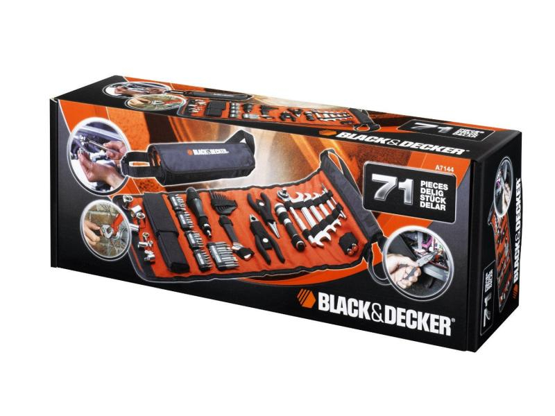 BLACK+DECKER Werkzeugset A7144 71 Teile