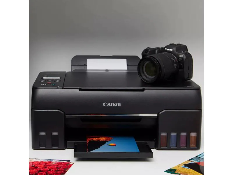 Canon Multifunktionsdrucker PIXMA G650, Druckertyp: Farbig, Drucktechnik: Tintenstrahl, Total Fassungsvermögen Papierzuführungen: 100 Seiten, Mobildruck: Ja, Anzahl Papierzuführungen (maximal): 1, Druckgeschwindigkeit (farbig): 3.9 ppm