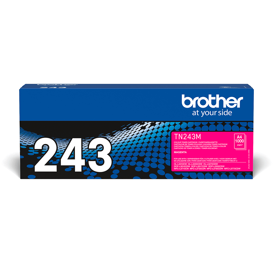 BROTHER Toner magenta TN-243M HL-L3210CW 1000 Seiten