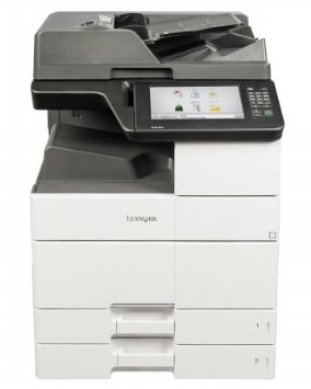 Lexmark MX910de, Schwarzweiss Laser Drucker, A3, 45 Seiten pro Minute, Drucken, Scannen, Kopieren, Fax, Duplex