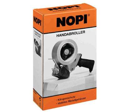 NOPI Handabroller Economy für Verpackungsklebeband