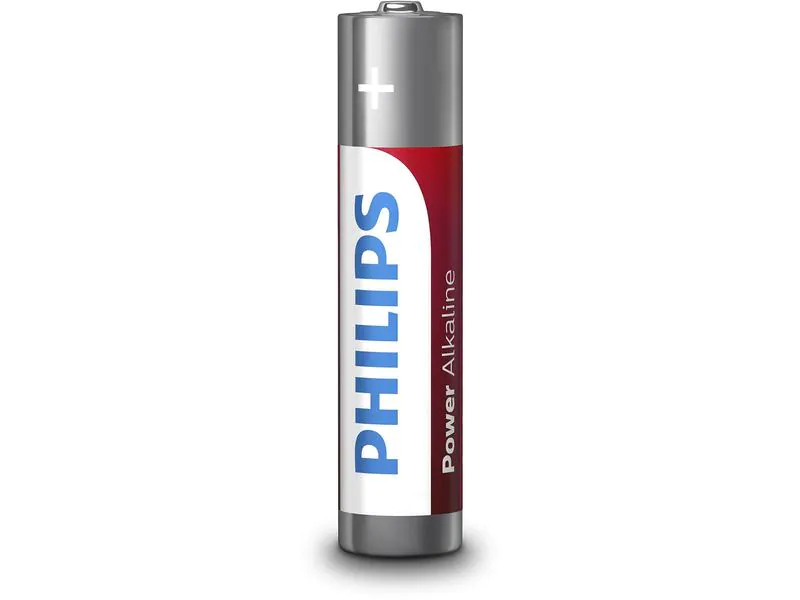 Philips Batterie Batterie Power Alkaline AAA 24 Stück, Batterietyp: AAA, Verpackungseinheit: 24 Stück
