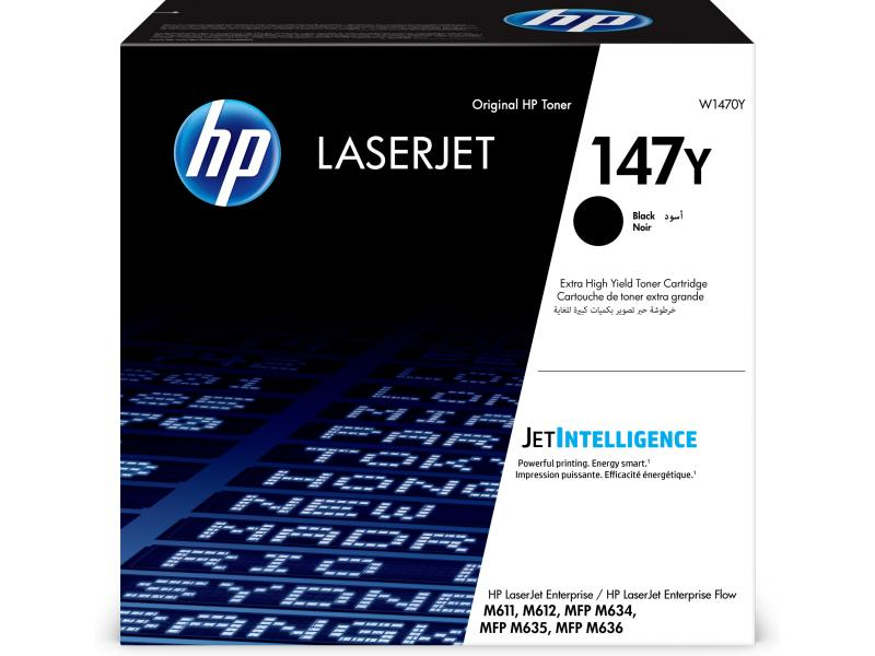 HP Toner-Modul 147Y schwarz W1470Y LJ Enterprise M611 42'000 S.