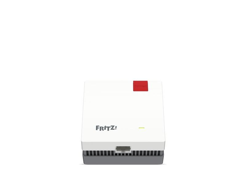 AVM WLAN-Mesh-Repeater FRITZ!Repeater 1200 AX International, RJ-45 Anschlüsse: 1, RJ-45 Geschwindigkeit: 10/100/1000 Mbit/s, WLAN Standard: IEEE 802.11ac (Wi-Fi 5), IEEE 802.11n (Wi-Fi 4), IEEE 802.11g (Wi-Fi 3), IEEE 802.11b (Wi-Fi 2), IEEE 802.11a, IEE