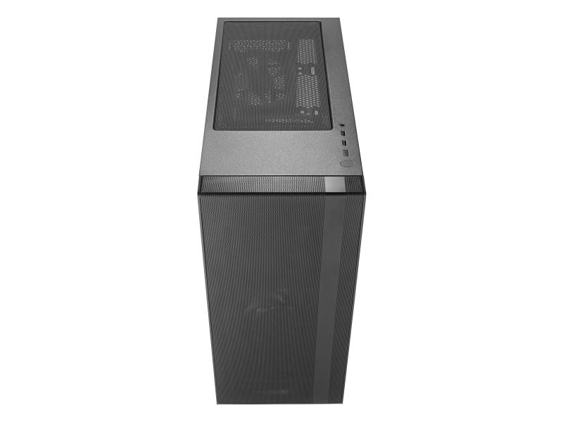 Cooler Master PC-Gehäuse MasterBox NR600, Farbe: Schwarz, Anzahl Lüfterplätze: 6, Sichtfenster, Gehäuse Bauart: Mid-Tower, Unterstützte Mainboards: ATX; Micro-ATX; Mini-ITX