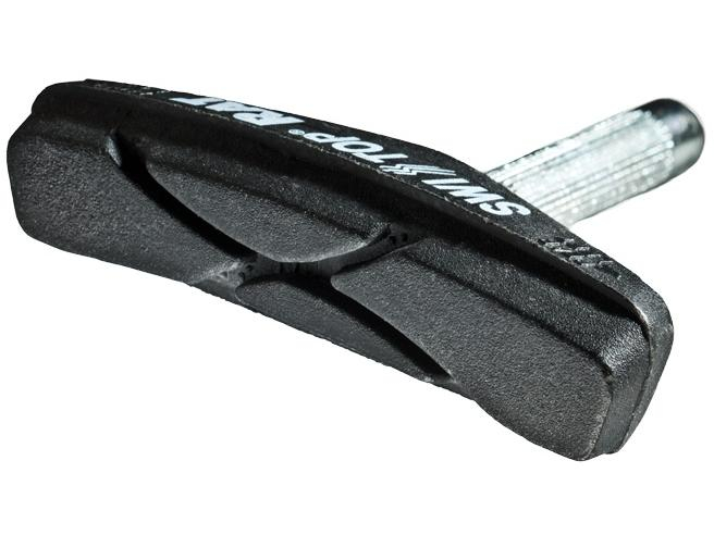 SwissStop Bremsschuhe Rat Original Black, 2 Paar, Material Bremsbelag: Gummi, Geeignet für: Alufelgen, Kompatible Bremsentypen: Mit Stift