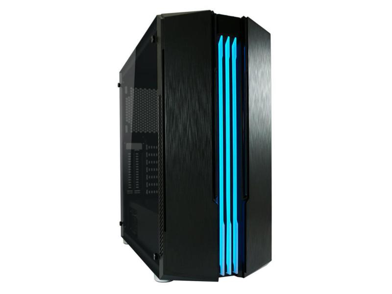 LC-Power PC-Gehäuse Gaming 702B - Skyscraper_X, Netzteil vorinstalliert: Nein, Farbe: Schwarz, Anzahl Lüfterplätze: 6, Sichtfenster: Ja, Gehäuse Bauart: Mid-Tower, Unterstützte Mainboards: ATX, Mini-ITX, Micro-ATX