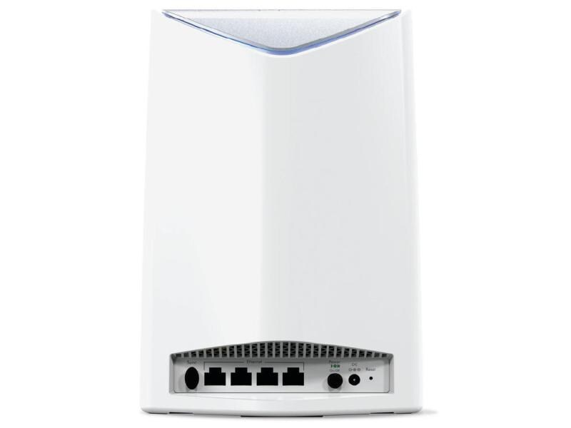 Netgear Mesh-System Orbi Pro SRK60-100EUS, Anwendungsbereich: Small/Medium Business; Home, RJ-45 Anschlüsse: 4 ×, RJ-45 Geschwindigkeit: 10/100/1000 Mbit/s, WAN Anschlüsse: 1 ×, WLAN Standard: 802.11ac, Frequenzband: 2.4 GHz; 5 GHz, WLAN Geschwindigke