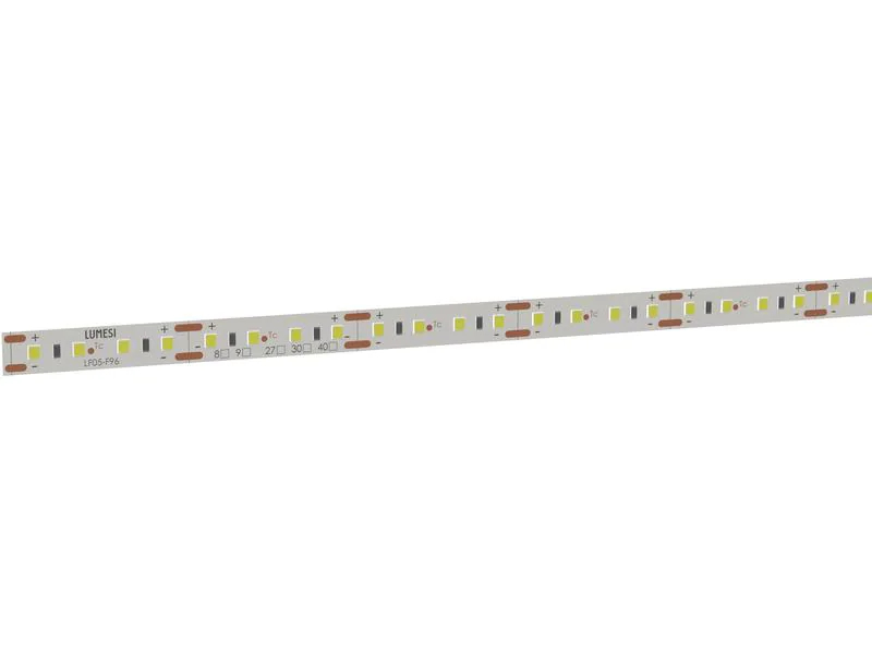 Lumesi LED Flex Strip Pro Series 14.4W, 3000K, CRI groesser als 80, 5m, Betriebsart: Netzbetrieb, Aussenanwendung: Nein, Dimmbar: dimmbar, Gewicht: 0.114 kg, Länge: 5 m, Lichtfarbe: Warmweiss