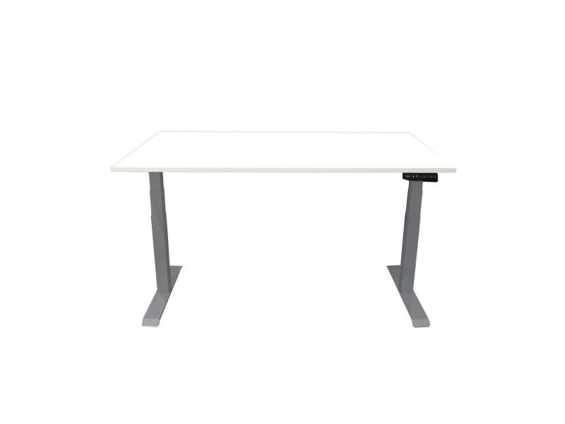 Contini Tisch RAL 9016 1.8 x 0.8 m Weiss mit weisser Tischplatte, Inklusiv Tischplatte: Ja, Material: Metall, Gewicht: 62 kg, Belastbarkeit: 125 kg, Farbe: Weiss