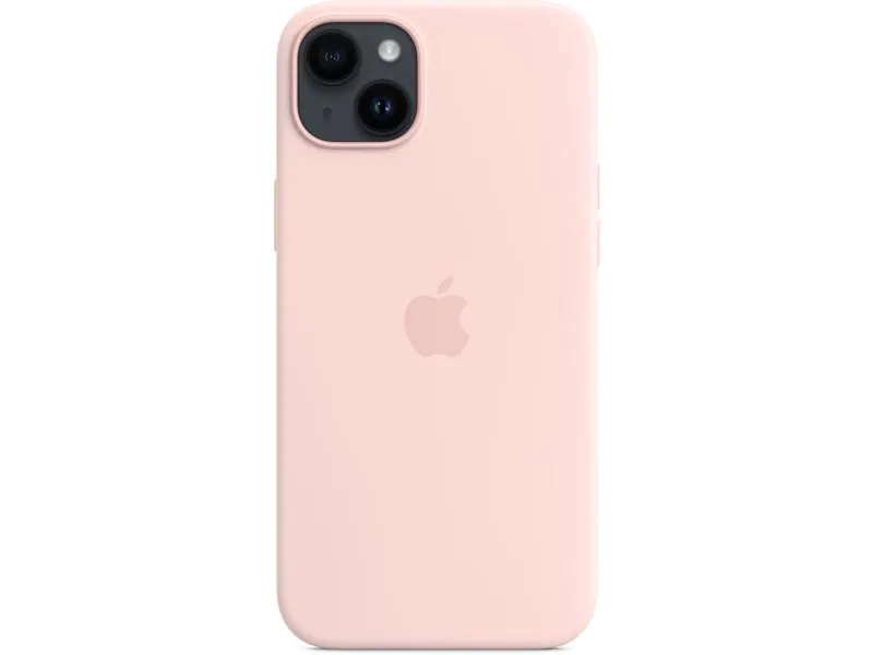 Apple Silicone Case mit MagSafe iPhone 14 Plus Pink