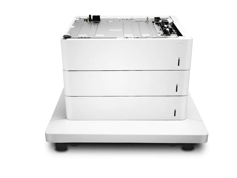 HP Color LaserJet 3x550 Sht Feeder Stand f CLJ Enterprise Flow MFP M682z, M681dh, M681f, M681z