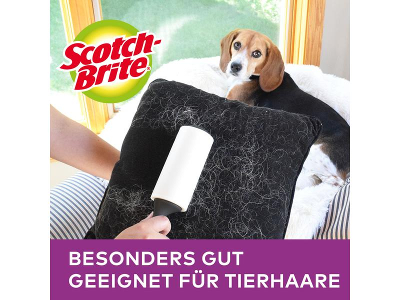 Scotch-Brite Kleiderroller Scotch-Brite Pet 1 Stück, 48 Blatt