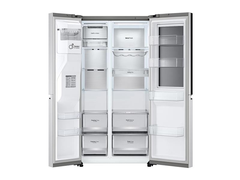 LG Foodcenter GSXV90BSDE Brushed Steel