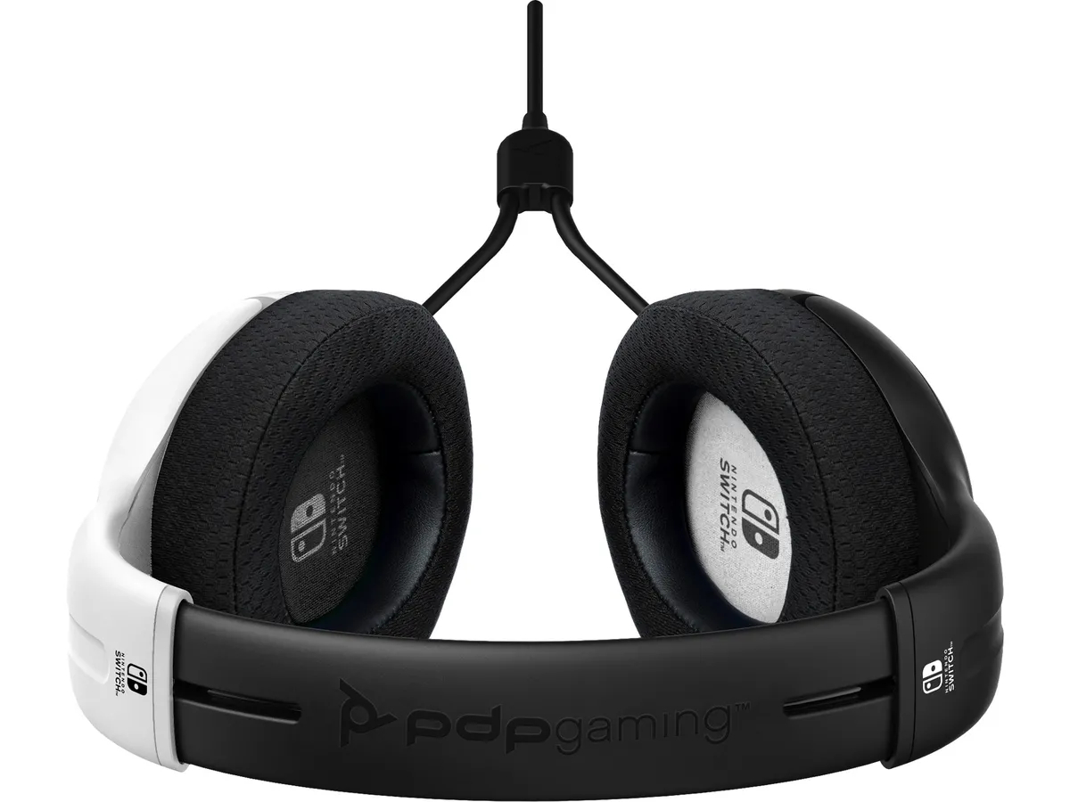 PDP LVL40 Wired Headset 500-162-BW-EU Black/White for NSW