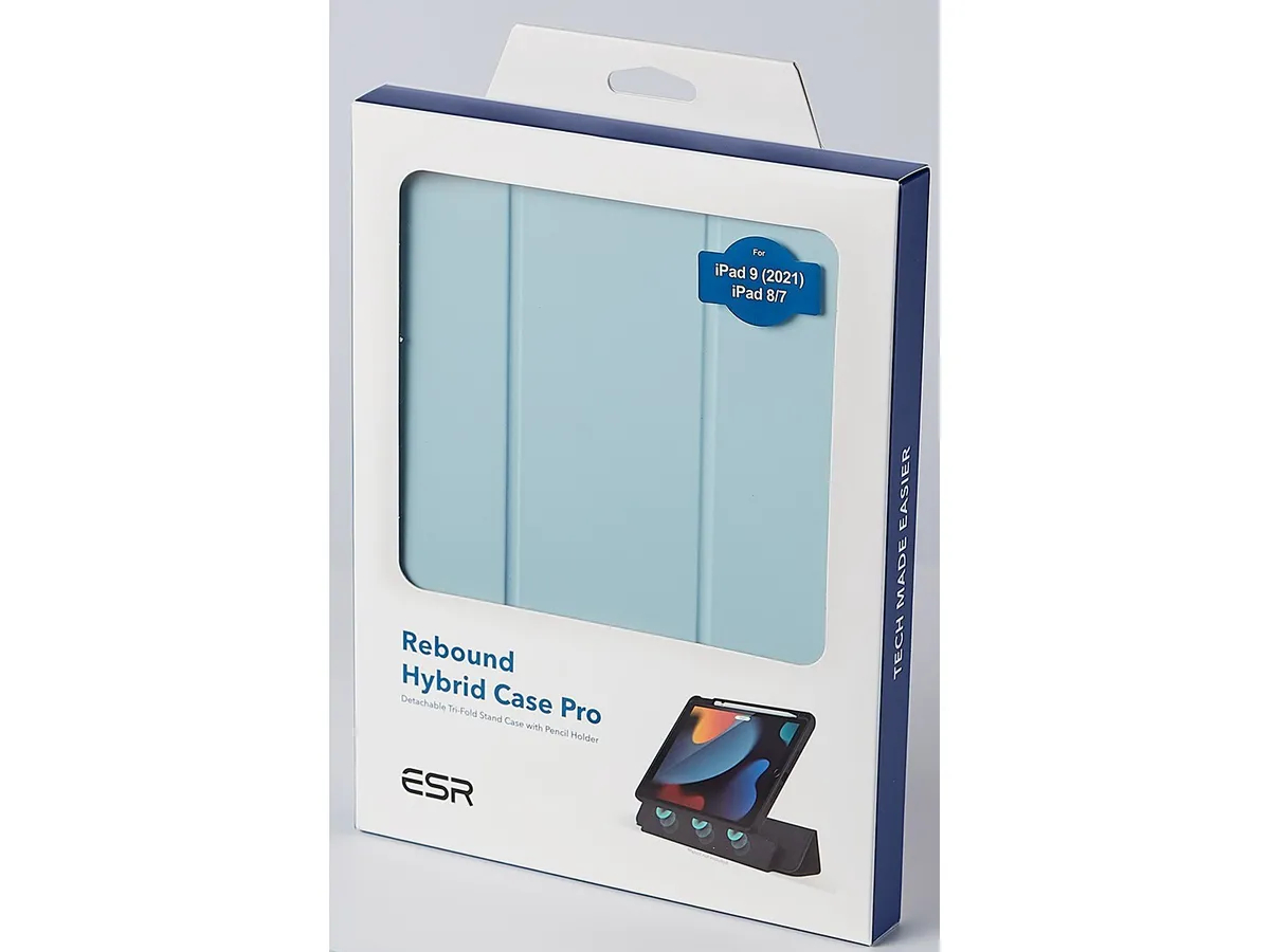 ESR Rebound Hybrid Pro iPad 10.2 d Frosted Blue