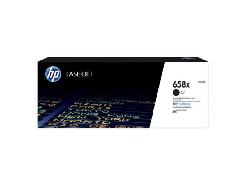 HP Toner 658X schwarz W2000X CLJ Enterprise M751 33'000 S.