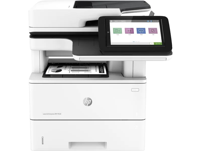 Hewlett-Packard HP LaserJet Enterprise MFP M528dn, Schwarzweiss Laser Drucker, A4, 43 Seiten pro Minute, Drucken, Duplex