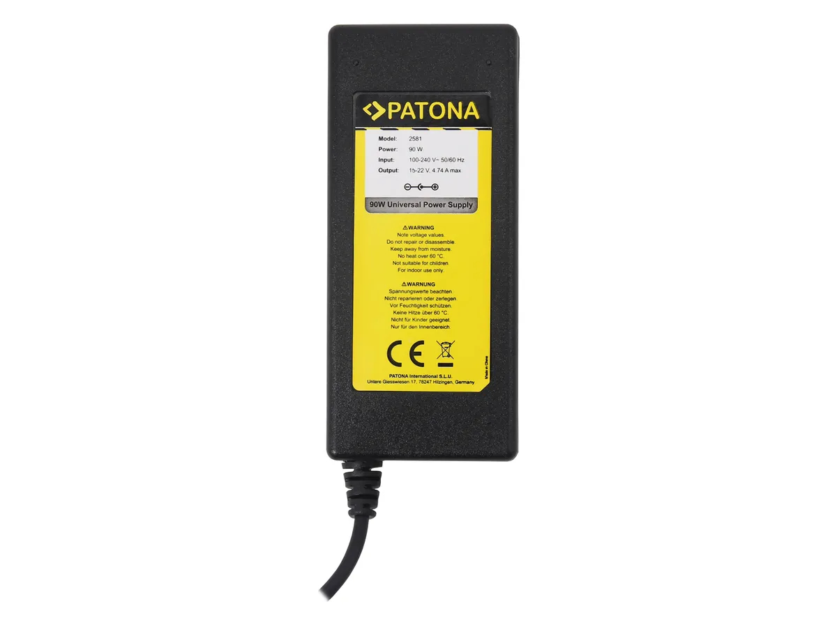 Patona Universal 90W 15-20V Netzeil