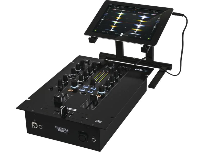 Reloop DJ-Mixer RMX-22i, Bauform: Clubmixer, Signalverarbeitung: Digital, Anzahl Kanäle: 2