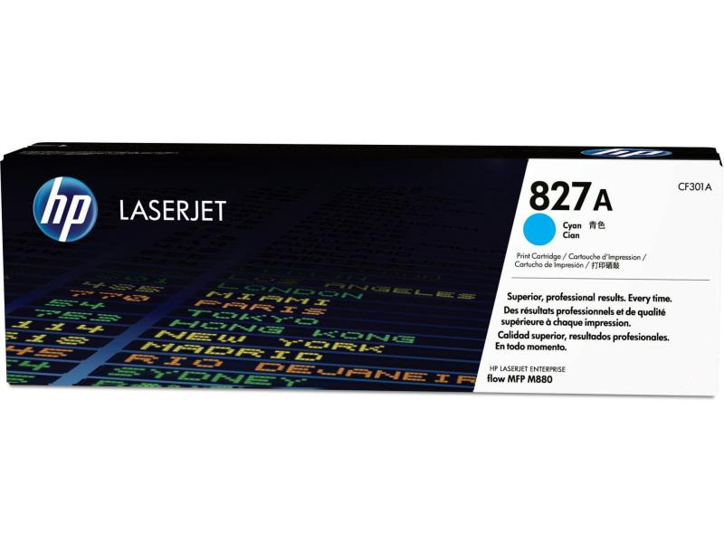 HP Toner-Modul 827A cyan CF301A CLJ Enterprise M880 32'000 S.