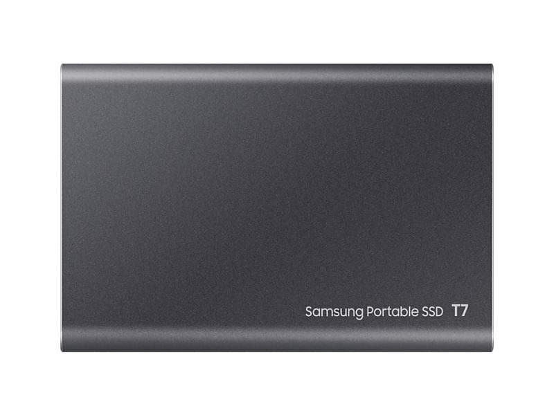 SAMSUNG MEMORY SSD Portable T7 500GB MU-PC500T/WW USB 3.1 Gen. 2 Titan Grey