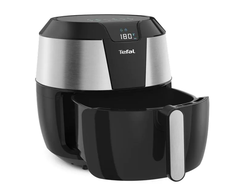 Tefal Heissluft-Fritteuse EasyFry XXL 1.6 kg, Schwarz/Silber, Detailfarbe: Silber, Schwarz, Frittiermethode: Heissluft, Display vorhanden: Ja, Multifunktionsgerät: Ja