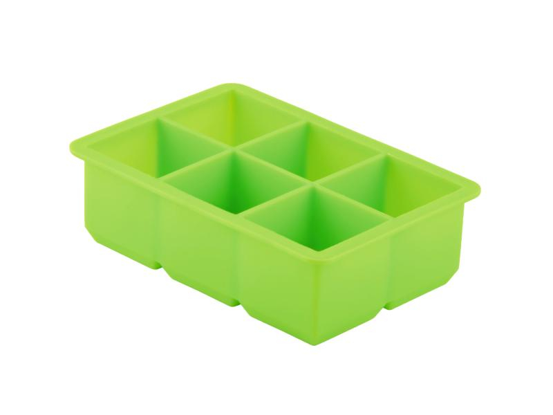 point virgule Eiswürfelform Hellgrün, Produkttyp: Eiswürfelform, Farbe: Hellgrün, Eiswürfelart: Quadratisch, Material: Silikon