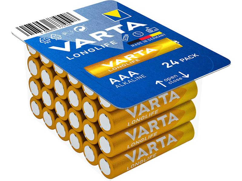 Varta Batterie AAA Longlife 24 Stück