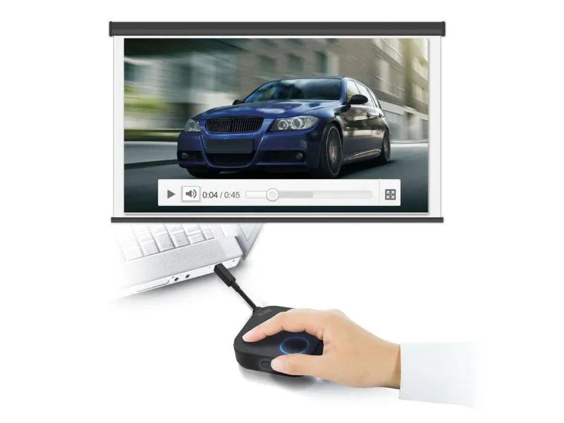 BenQ Präsentations-System InstaShow WDC10C, Auflösung: 1920 x 1080 (Full HD), Anschluss: HDMI, USB-C, Übertragungsart: WLAN