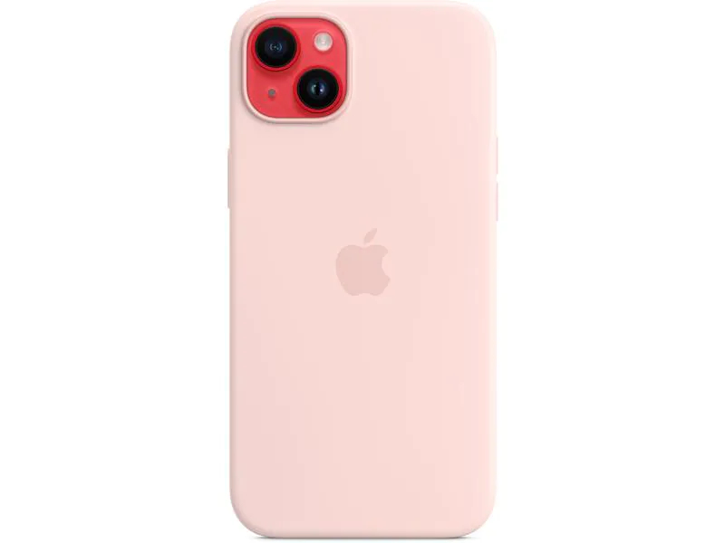 Apple Silicone Case mit MagSafe iPhone 14 Plus Pink