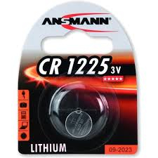 ANSMANN Lithium Knopfzelle CR1225,3 Volt,1er Blister