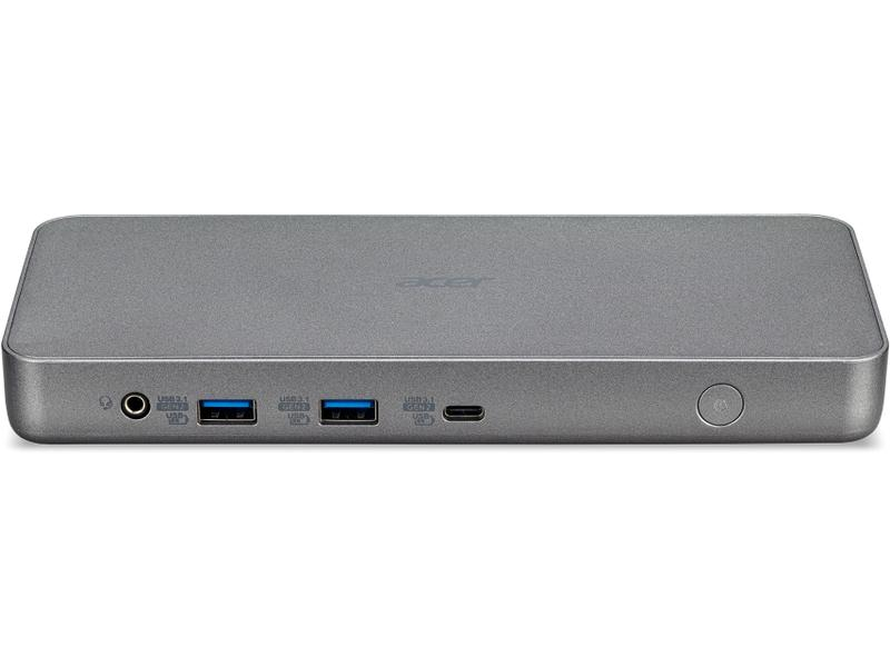 Acer Dockingstation USB Type-C D501, Ladefunktion: Ja, Dockinganschluss: USB-C, Kompatible Hersteller: Acer, Vesa-Bohrung vorhanden: Nein