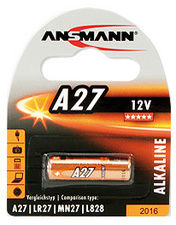 ANSMANN Alkaline Batterie A27,12 Volt,1er Blister