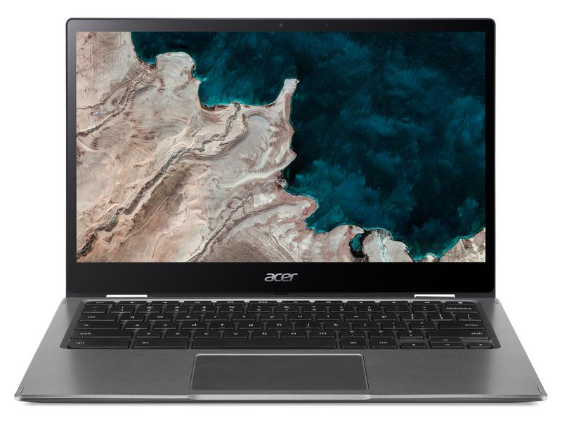 Acer Chromebook Spin 513 (CP513-1H-S7YZ), Prozessortyp: Qualcomm Snapdragon 7180c Lite, Speicherkapazität Total: 64 GB, Verbauter Arbeitsspeicher: 8 GB, Betriebssystem: Chrome OS, Grafikkarte Modell: Qualcomm Adreno 618, Bildschirmdiagonale: 13.3 "