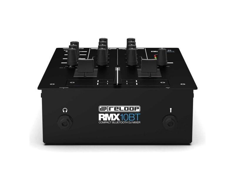 Reloop DJ-Mixer RMX-10 BT, Bauform: Clubmixer, Signalverarbeitung: Analog/Digital, Anzahl Kanäle: 2