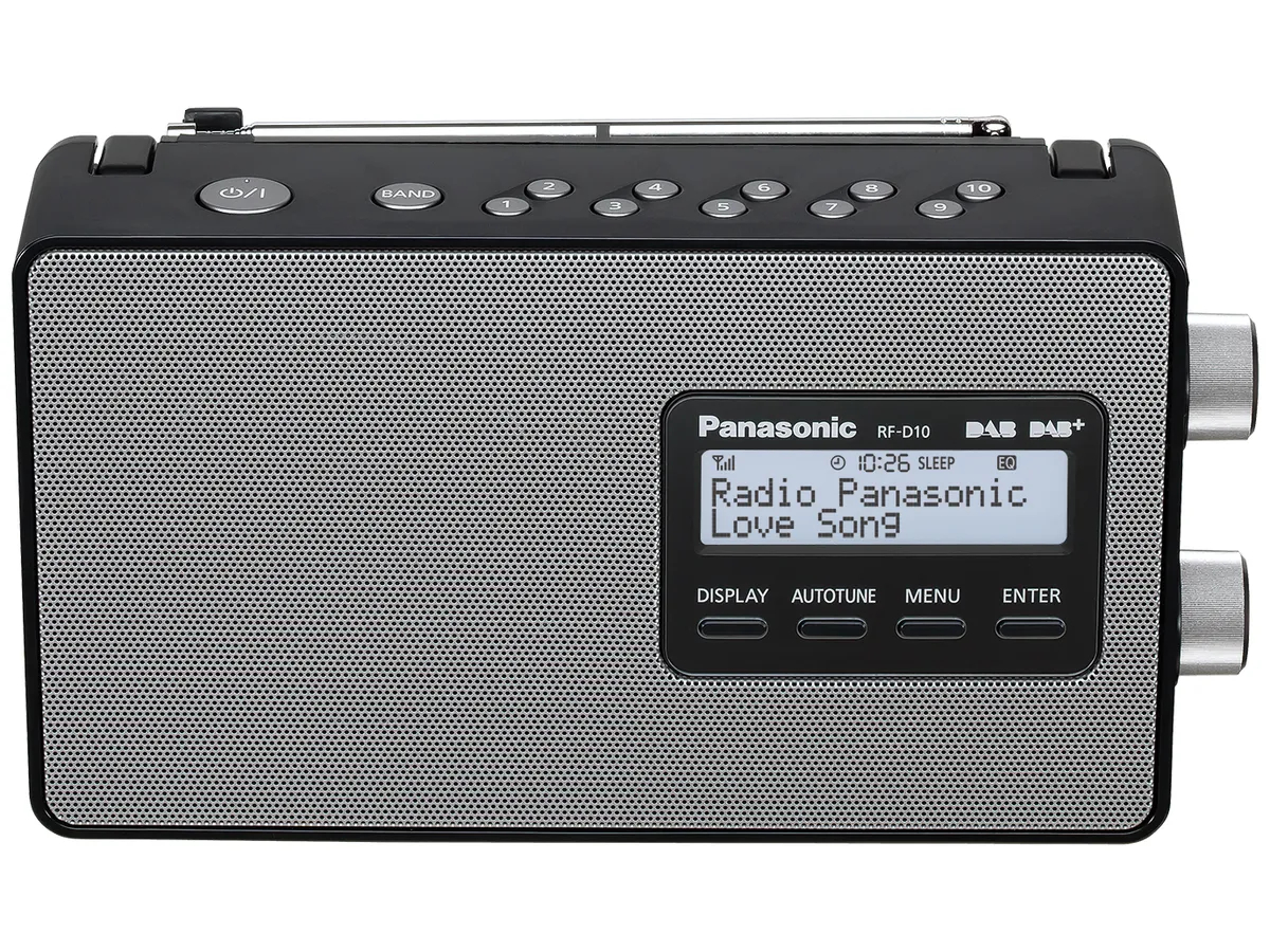 Panasonic DAB+ Radio RF-D10EG Schwarz