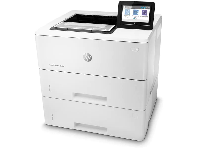 Hewlett-Packard HP LaserJet Enterprise M507x, Schwarzweiss Laser Drucker, A4, 43 Seiten pro Minute, Drucken, Duplex und WLAN