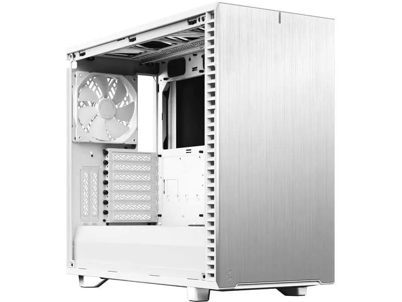 Fractal Design PC-Gehäuse Define 7 Weiss, Unterstützte Mainboards: E-ATX, ATX, Mini-ITX, Micro-ATX, Gehäuse Bauart: Mid-Tower, Detailfarbe: Weiss, Anzahl Lüfterplätze: 9, Sichtfenster: Nein, Netzteil vorinstalliert: Nein