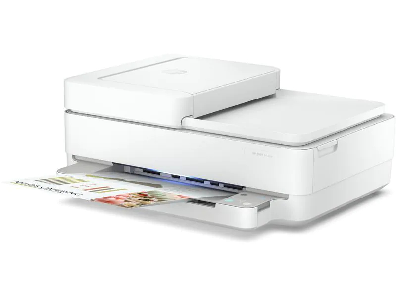 HP ENVY Pro 6430e AiO Printer - White / with +6 months Instant Ink included