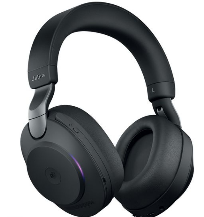 Jabra Headset Evolve2 85 DUO MS Schwarz, USB-C, Ladestation, Ausstattung Mikrofon: Ultra Noise Cancelling, Trageweise: Duo, Skype for Business, Verbindung zum Endgerät: Bluetooth; USB-C, Tragestil: Überkopfbügel, Trageform: Over-Ear, Geeignet für: Bü