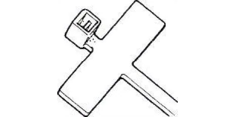 Beschriftungs-Kabelbinder 100 x 2.5mm, 100 Stück, transparent