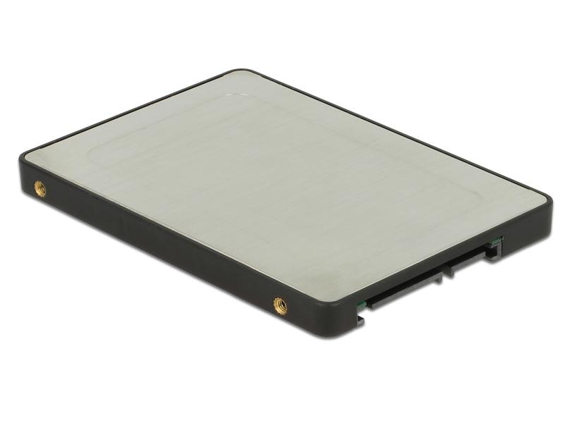 Delock 2.5"-Adapterplatine für M.2-Modul, Zubehörtyp: Adapterplatine, Funktioniert nur mit SATA basierten M.2 SSD Modulen